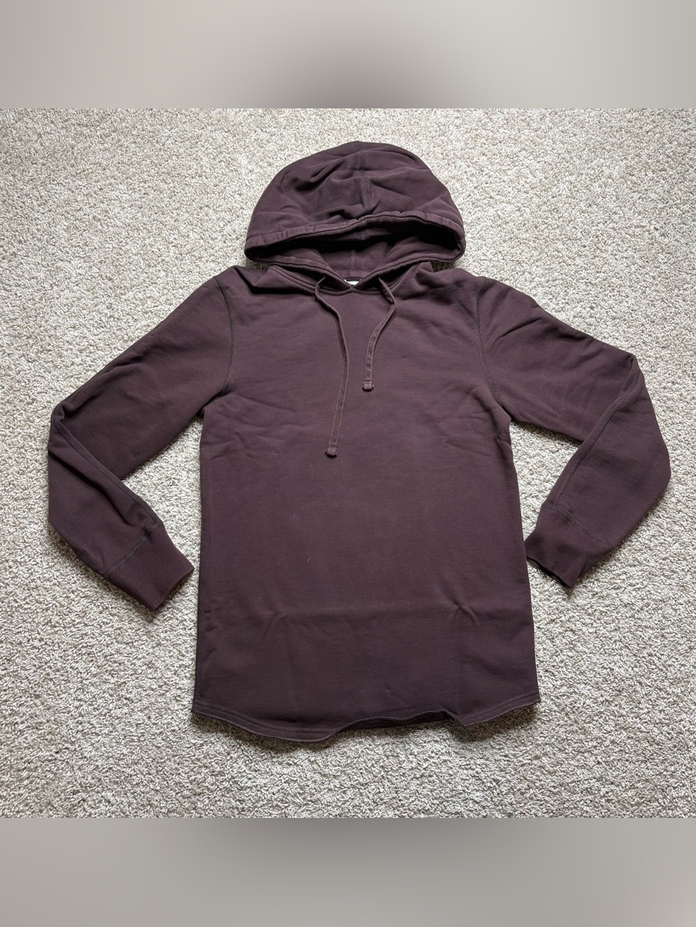 Reigning Champ Curved Hem Terry Hoodie